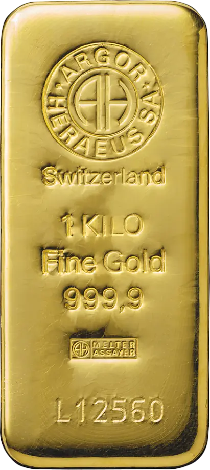 Lingou Aur Argor-Heraeus 1 kg