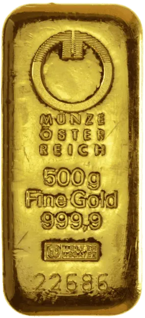 Lingou Aur Austrian Mint 500g
