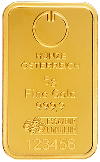 Lingou Aur Austrian Mint 5 g