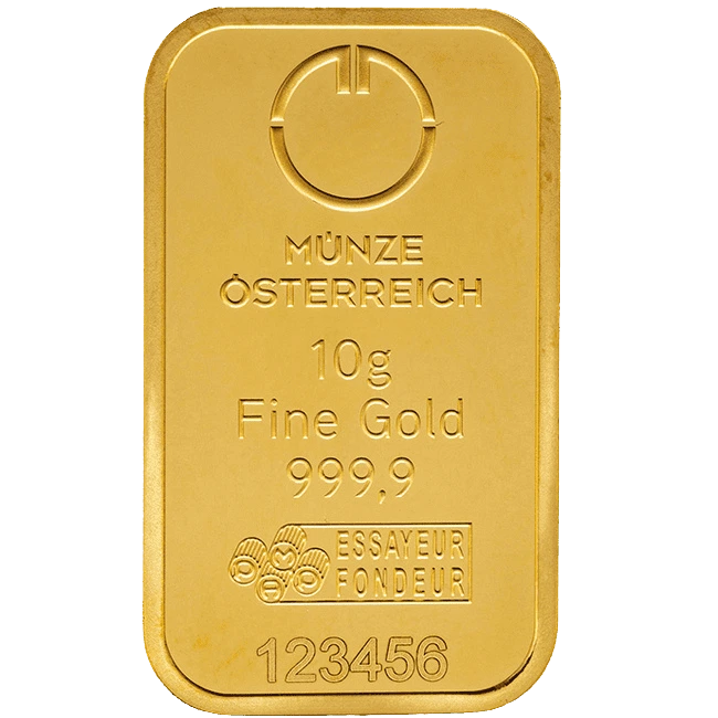 Lingou Aur Austrian Mint 10 g