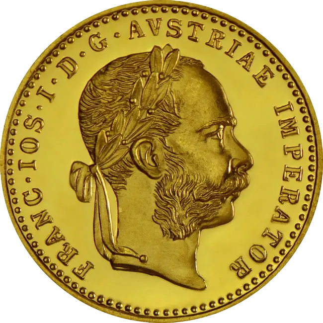 Moneda Aur 1 Ducat Franz Iosif Austria (Circulat)