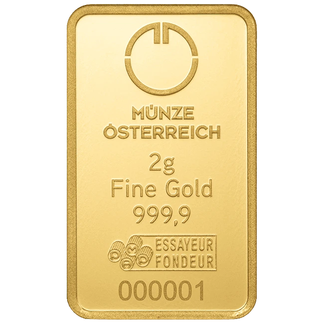 Lingou Aur Austrian Mint 2 g