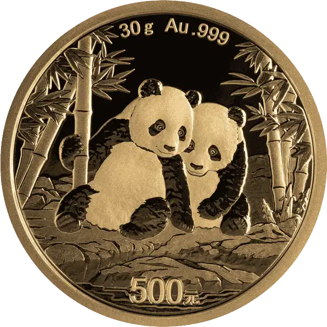 Moneda Aur Panda 30 g 2026