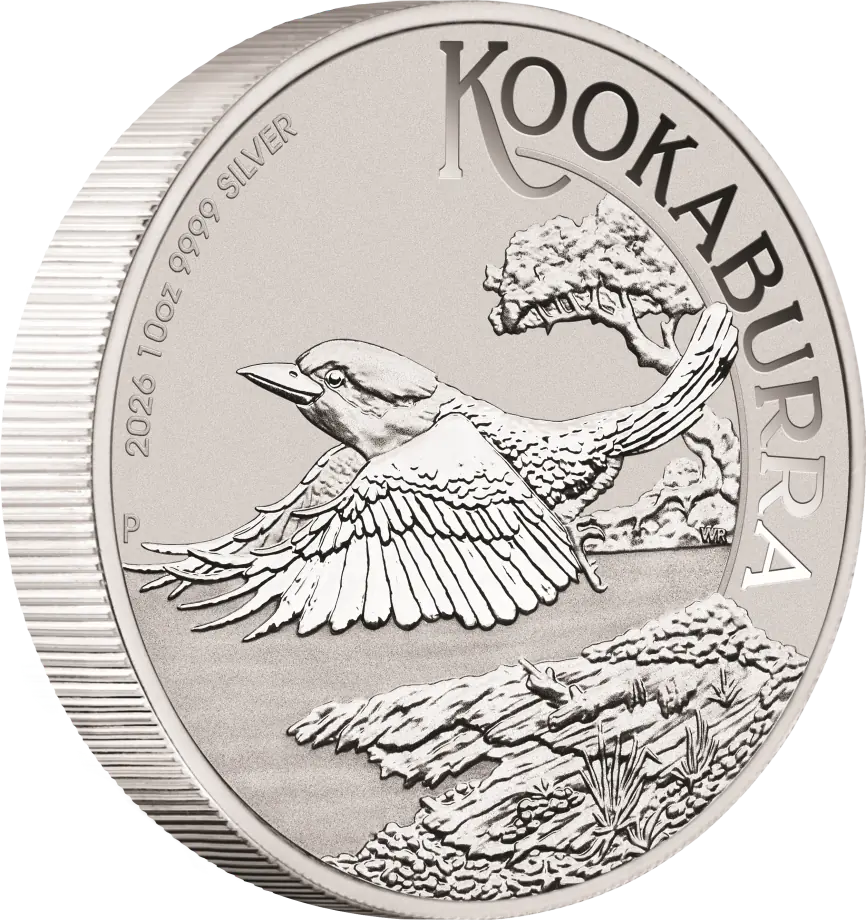 Moneda Argint 10 Uncii Kookaburra 2026