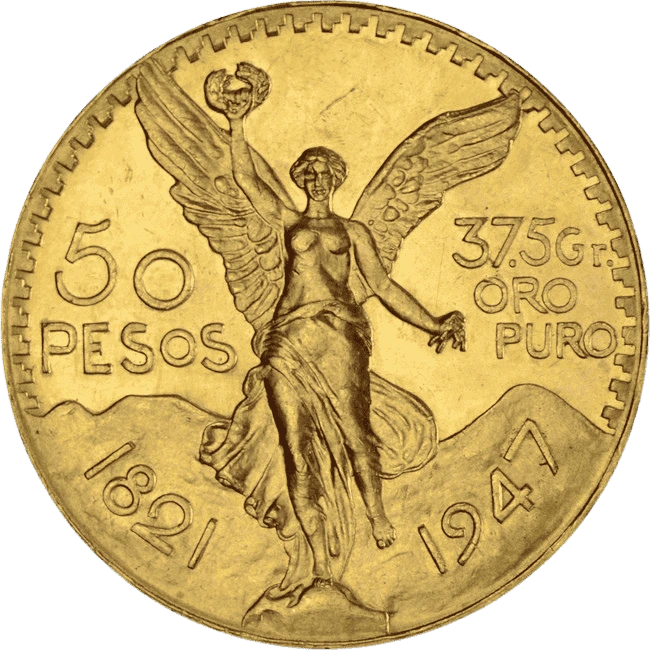 Moneda Aur Mexico 50 Pesos