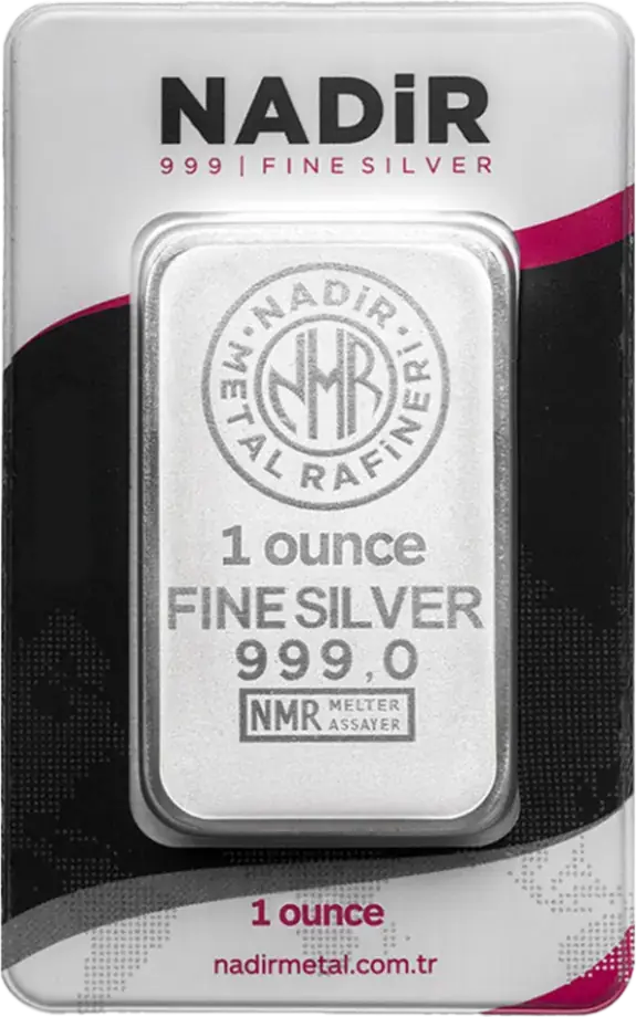 Lingou Argint 1 uncie | Nadir Metal Rafineri