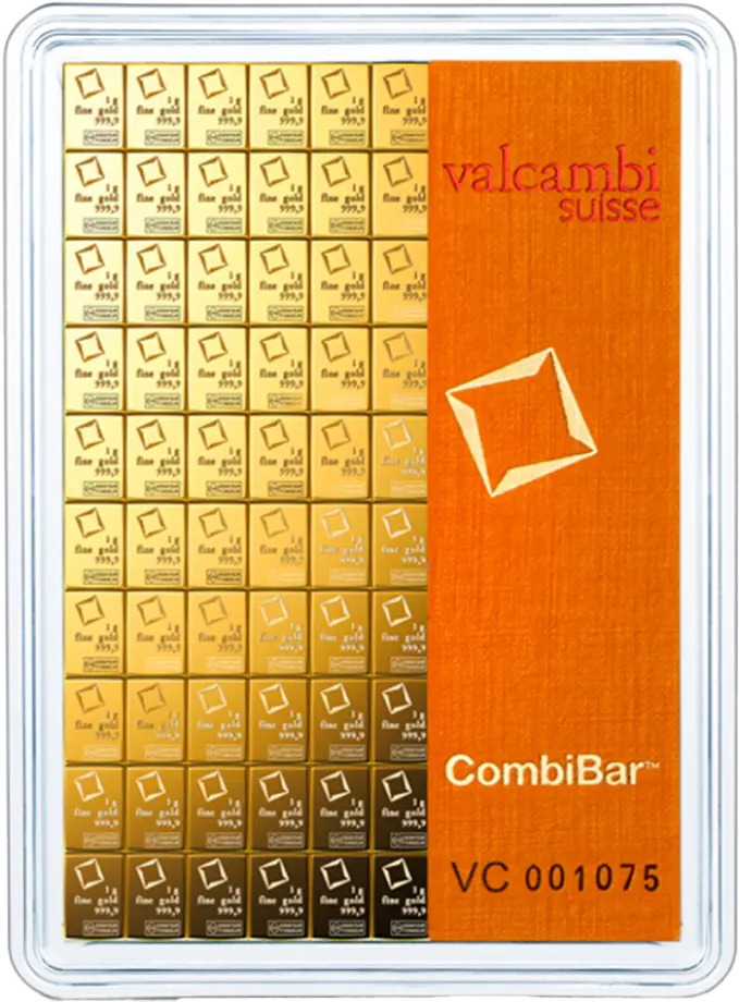 CombiBar® 100 x 1 g din aur pur | Valcambi